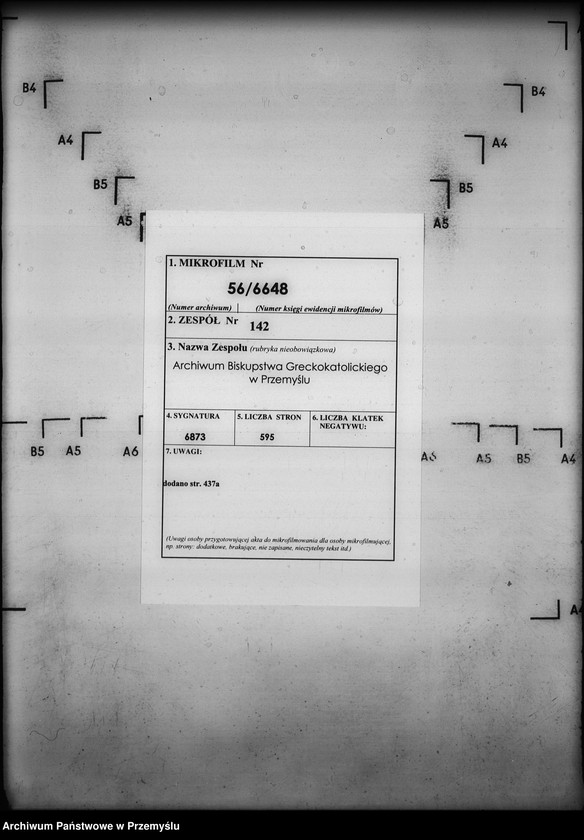 image.from.unit.number "[Kopie ksiąg metrykalnych parafii Dobra Szlachecka (dekanat Dynów, Bircza)]"