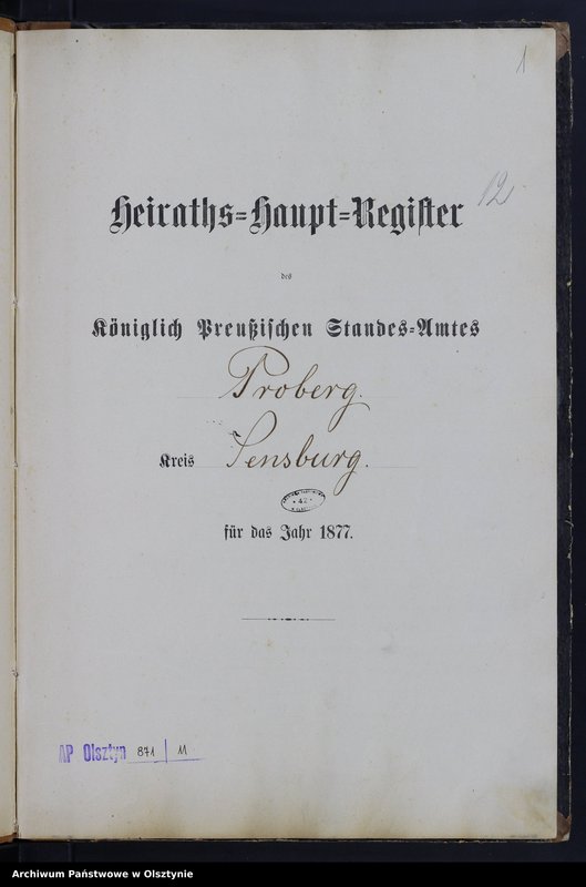 image.from.unit.number "Heiraths-Haupt-Register Nr 1 - 6"