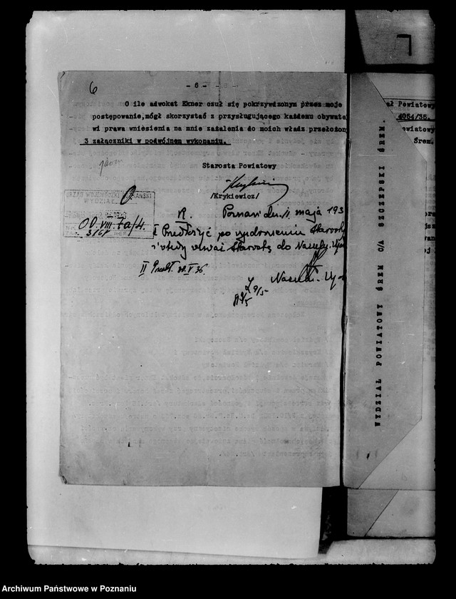 Obraz 10 z jednostki "/Ochrona prawna urzędników/ obraza urzędów i urzędników"