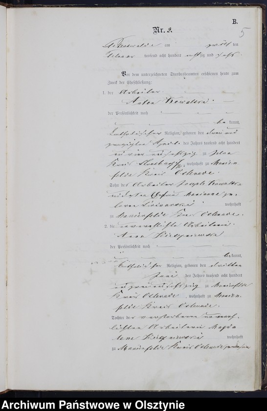 image.from.unit.number "Heiraths-Haupt-Register Nr 1 - 42"