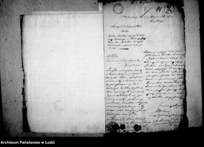 Obraz 13 z jednostki "Akta tyczące się podatku koszernego"