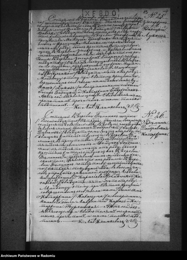 image.from.unit.number "[Duplikat akt urodzonych, zaślubionych i zmarłych parafii Bieliny za 1879 r.]"