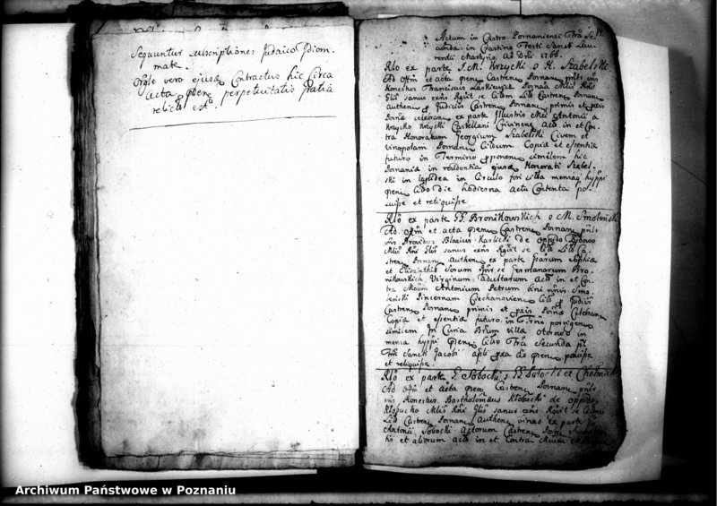 Obraz 19 z jednostki "Lib. civium, inscriptiones, relationes [protocollon]"