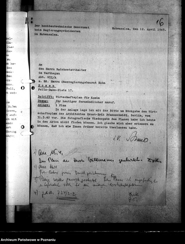 Obraz 20 z jednostki "Wirtschaftsplan Konin"