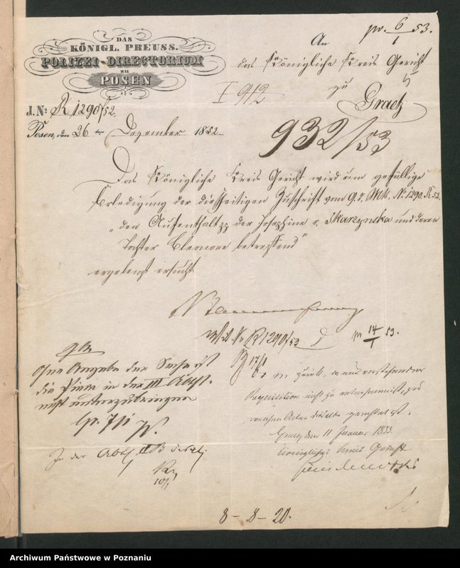 Obraz 8 z jednostki "A. betr. den polnischen General Ambrosius von Skarzyński"