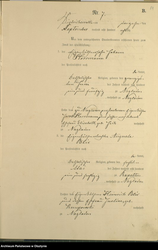 image.from.unit.number "Heiraths-Haupt-Register Nr 1 - 15/1880; 1-13/1890; 1-15/1894; 1-9/1905"