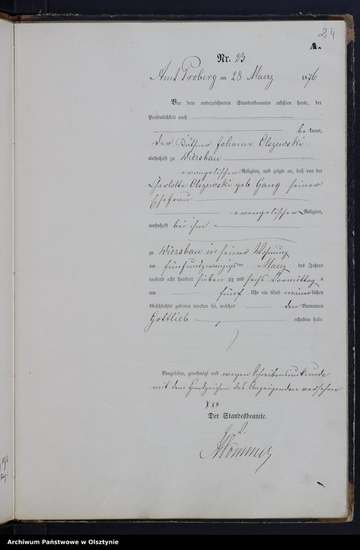 image.from.team "Urząd Stanu Cywilnego w Probarku pow. mrągowski"