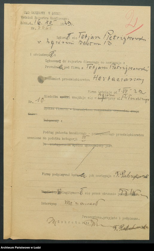 Obraz 4 z jednostki "Tobjasz Pietrzykowski- herbaciarnia w Zgierzu"