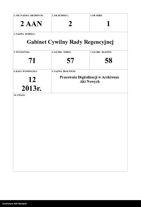 Obraz 1 z jednostki "Posady t. I"