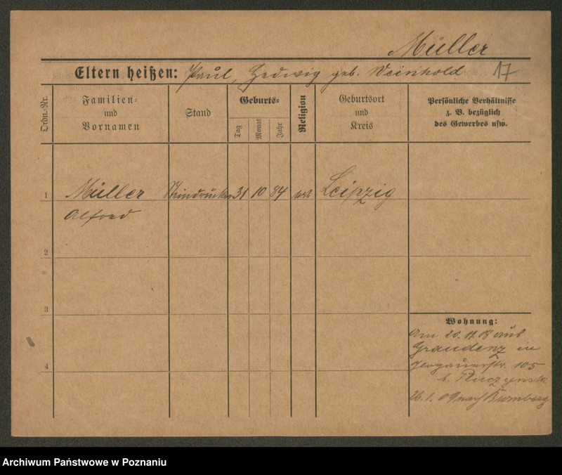 Obraz 19 z jednostki "Müller (samotni mężczyźni)"