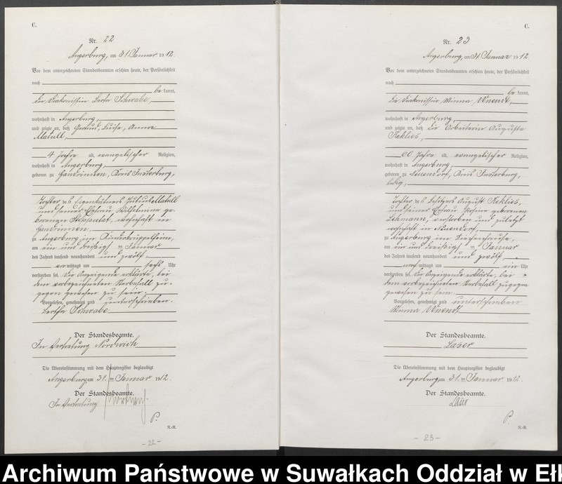 image.from.unit.number "[Sterbe-Register (Neben-Register) Standesamt Angerburg]"