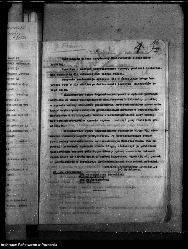 Obraz 20 z jednostki "Sprawy szczegółowo-administracyjne Gospodarcza umowa z Niemcami"