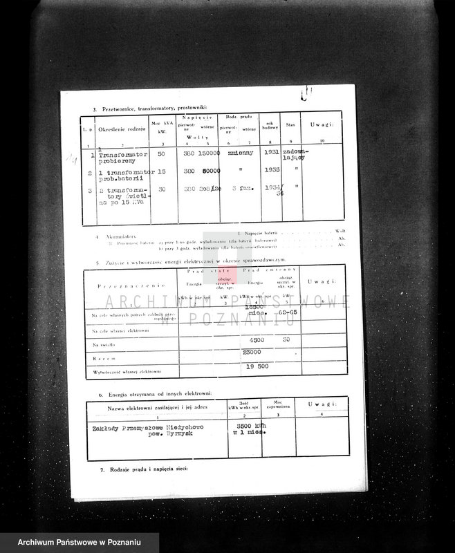 image.from.unit.number "Fabryka porcelany i wyrobów ceramicznych w Ćmielowie Spółka Akcyjna wytwórnia w Chodzieży. Kwestionariusz"