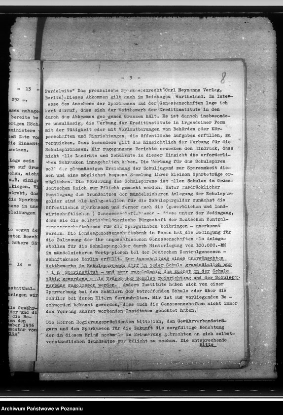 Obraz 12 z jednostki "Rundschreiben der Sparkassen und Giroverband"