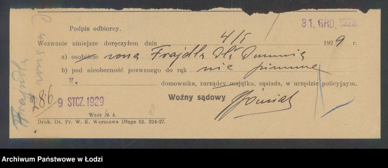 Obraz 3 z jednostki "Berek Frydman – sprzedaż mięsa"