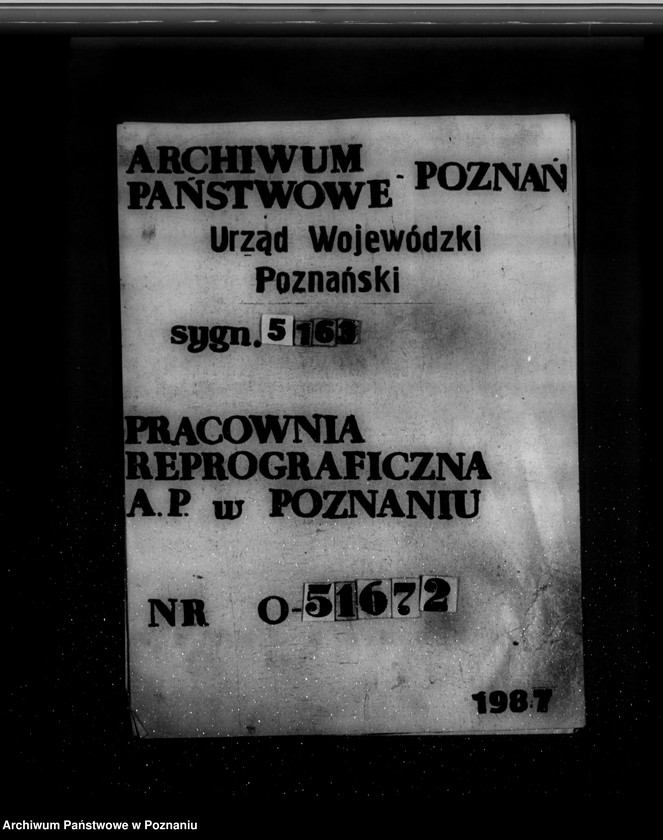Obraz 1 z jednostki "Kwestionariusz Gazowni Miejskiej w Pobiedziskach powiat poznański"
