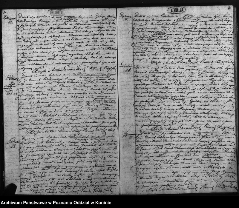 Obraz 7 z jednostki "Duplikat urodzonych, zaślubionych, zmarłych"
