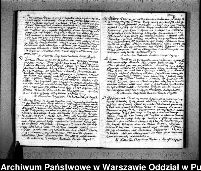 Obraz 11 z jednostki "Akta urodzeń, małżeństw i zgonów"