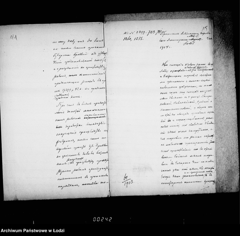 Obraz 19 z jednostki "Ob ustrojstve skvera na Novom Rynke v gor. Lodzi"