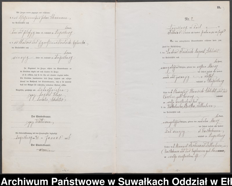 image.from.unit.number "Heiraths-Neben-Register des Preussischen Standes-Amtes Angerburg Kreis Angerburg"