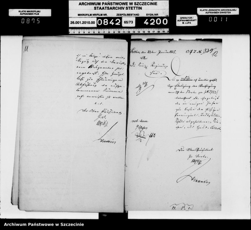 image.from.unit.number "Unterbringung von Taubstummen und deshalb getroffene Verwaltungen und gesammelten Gelder und wegen Errichtung eines Taubstummen-Lehr-Instituts für Pommern, vol. V"