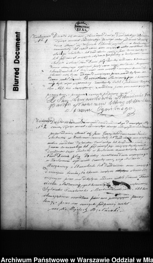image.from.unit.number "Akta urodzeń, mnałżeństw, zgonów"