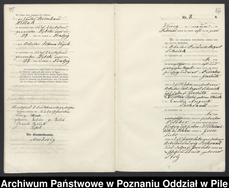 Obraz 11 z jednostki "Księga małżeństw"