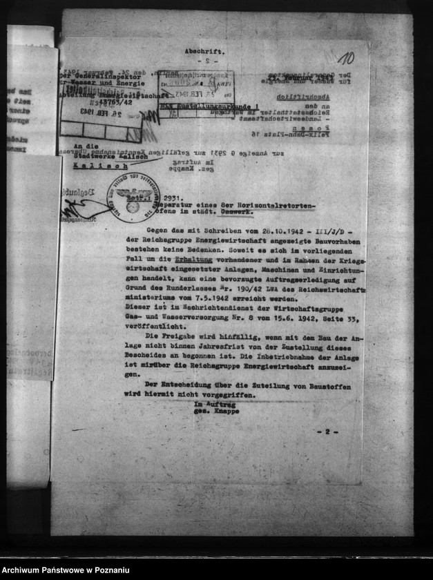 Obraz 14 z jednostki "Gaswerk - Kalisch"