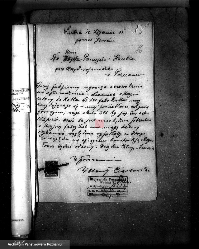 Obraz 20 z jednostki "Młyn p. Kiehla z Suchej pow. jarociński nr fabr 6901, nr woj. 51"