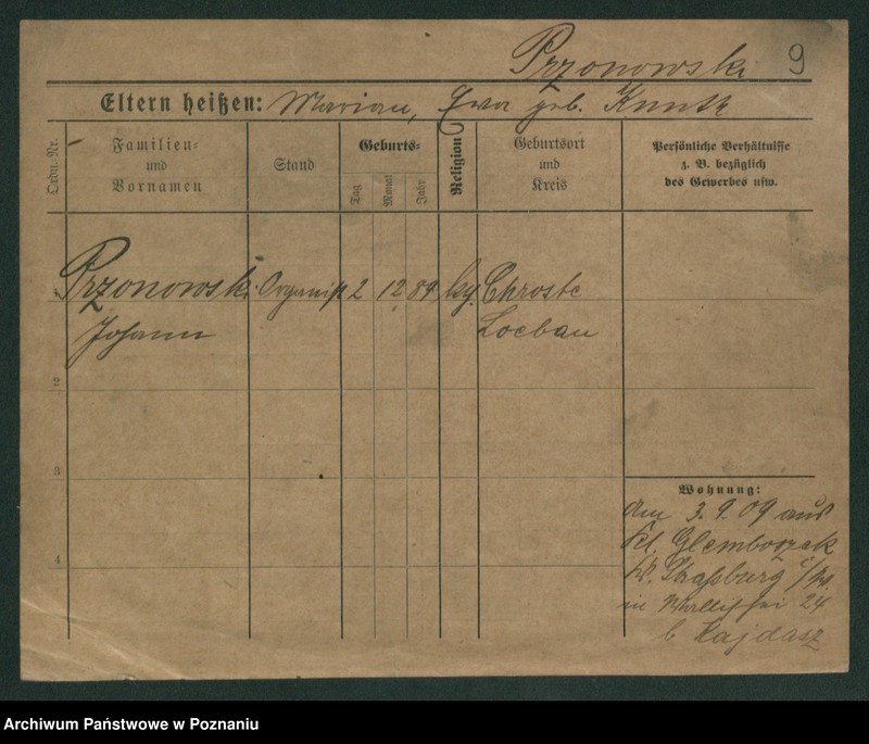 Obraz 11 z jednostki "Przonowska - Przybyła"