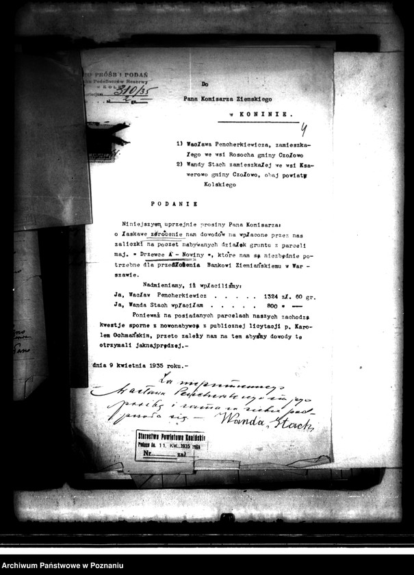 image.from.unit.number "Przewłaszczenie parcel z majątku Drzewce-Nowiny powiatu kaliskiego /parcelacja majątku/"