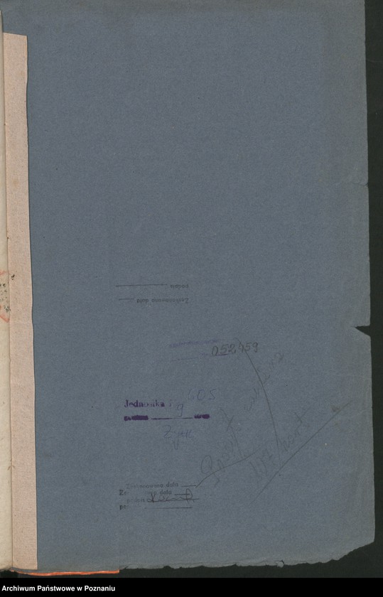 Obraz 13 z jednostki "A. betr. den polnischen Flüchtling Josef von Bilikiewicz aus Burbiczki /Wilno/"