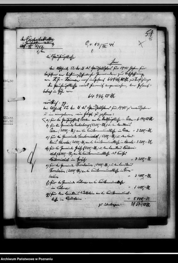 Obraz 19 z jednostki "Beihilfen an leistungsschwache Gemeinden zur Beschaffung von H.J.-Heimen."