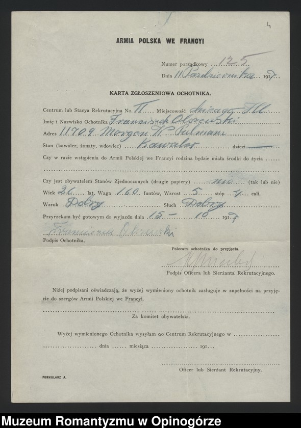 Obraz 6 z jednostki "Olszewski Franciszek"