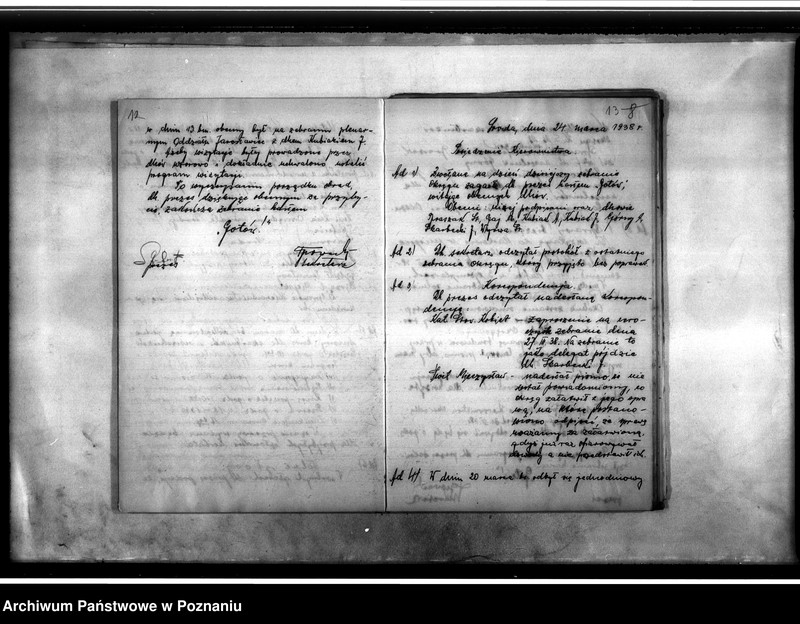 image.from.unit.number "Książka protokołów zebrań Stowarzyszenia w Środzie"