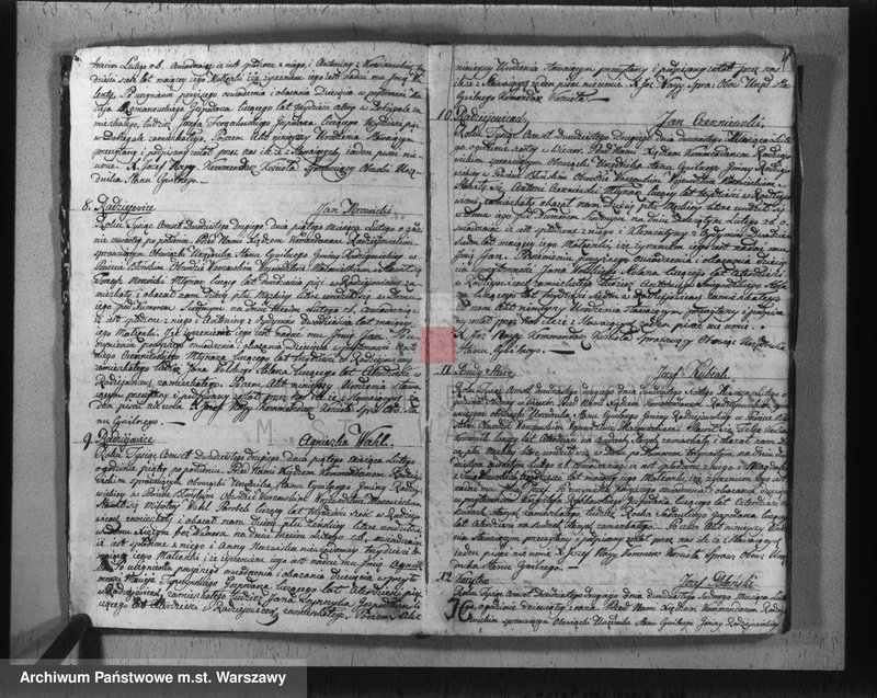 Obraz 6 z jednostki "Akta urodzeń, małżeństw, zgonów"