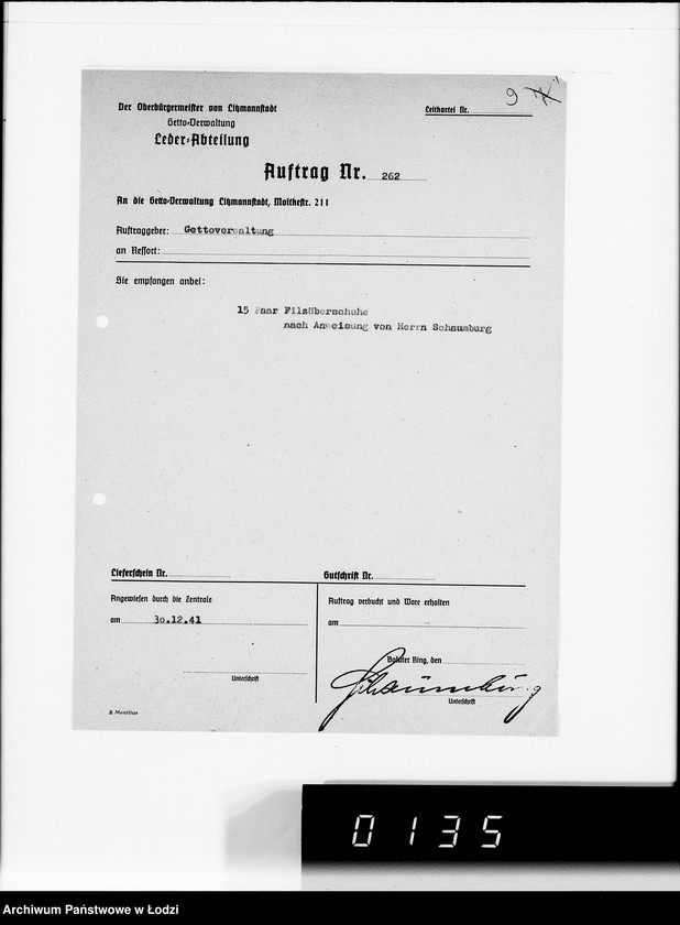 Obraz 12 z jednostki "Lieferscheine"