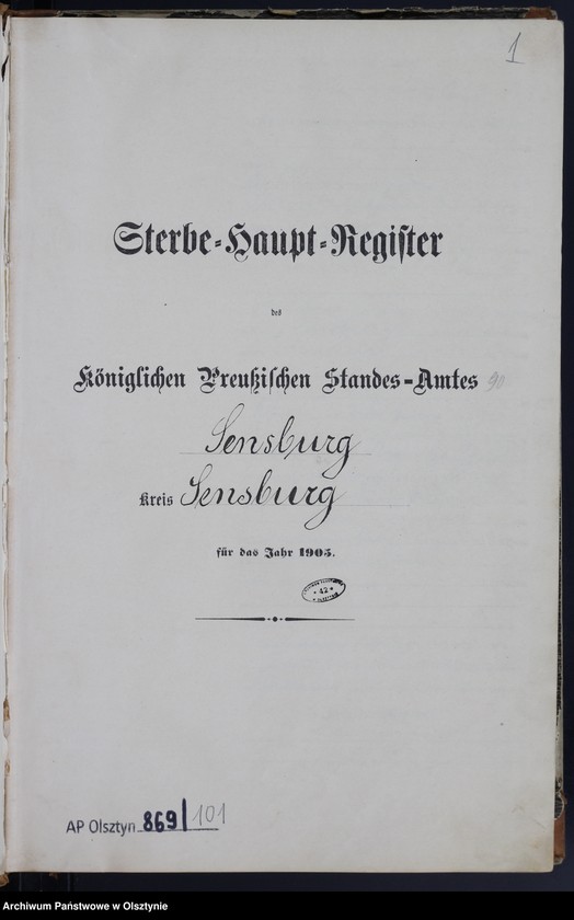 image.from.unit.number "Sterbe-Haupt-Register Nr 1 - 209"