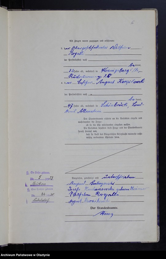 image.from.unit.number "Heirats-Haupt-Register Nr 1 - 39"