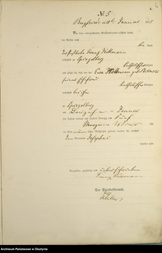 image.from.unit.number "Haupt-Geburts-Register Nr 1 - 80"