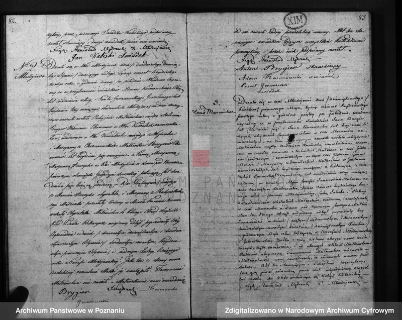 Obraz 16 z jednostki "Księga urodzeń, małżeństw i zejścia"