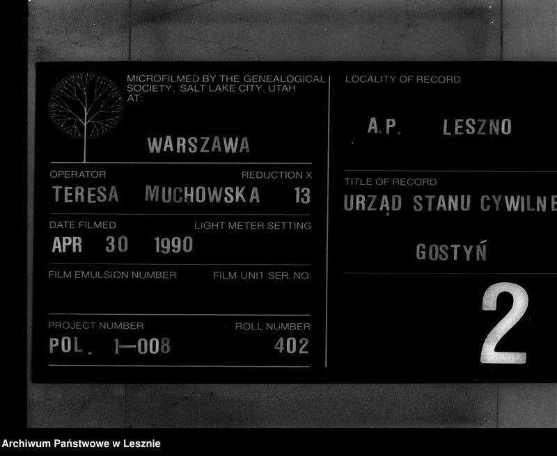 Obraz 1 z jednostki "[Księga małżeństw - miasto]"