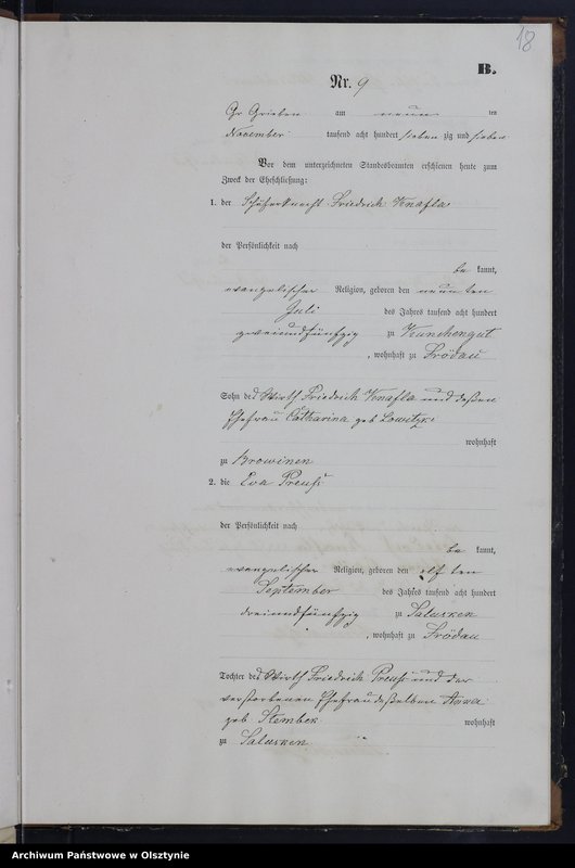 image.from.unit.number "Heiraths-Neben-Register Nr 1 - 16"