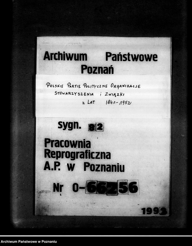 Obraz 1 z jednostki "Sprawozdania kasowe Zarządu Okręgowego Zjednoczenia Zawodowego Polskiego"