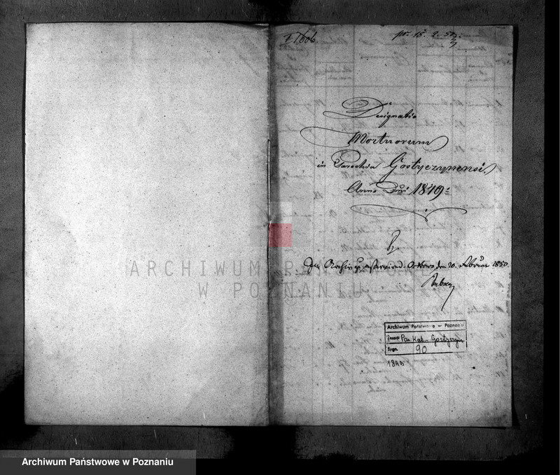 Obraz 1 z jednostki "Liber mortuorum"