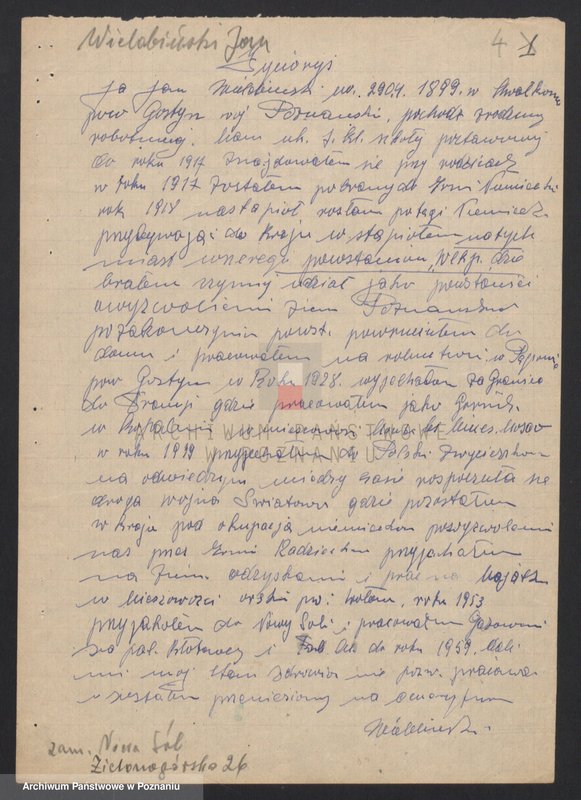 Obraz 12 z jednostki "Życiorysy powstańców wielkopolskich: W - tom lV /Wielobiński Jan - Witczak Marcin/."