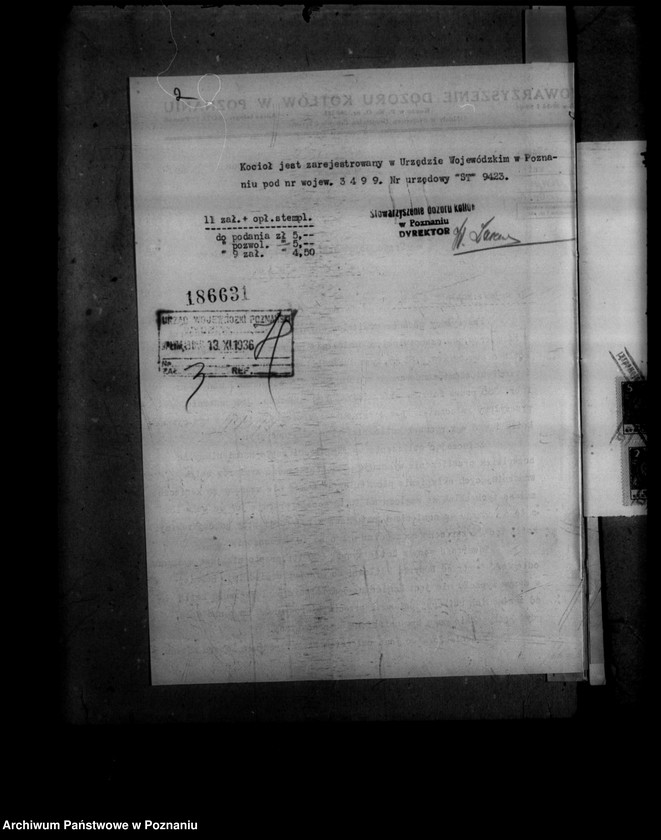 Obraz 6 z jednostki "Mleczarnia w Kaźmierzu powiat szamotulski nr woj. kotła 3499 własność W. Koralewskiego"