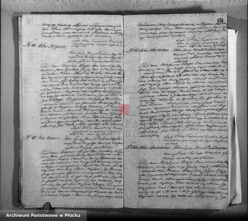 Obraz 14 z jednostki "Akta urodzeń, małżeństw i zgonów"