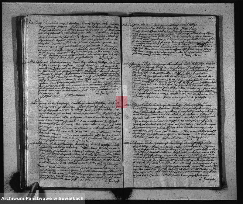 image.from.unit.number "Akta Zeyścia Gminy Filipowskiey od dnia 1 Stycznia do dnia 31 Grudnia 1819"