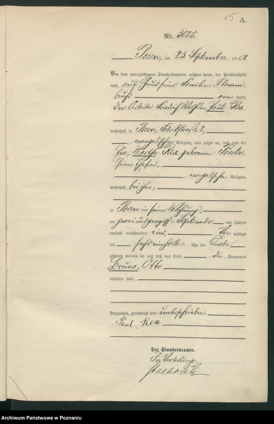 Obraz 18 z jednostki "Księga miejscowa urodzeń t. VI"